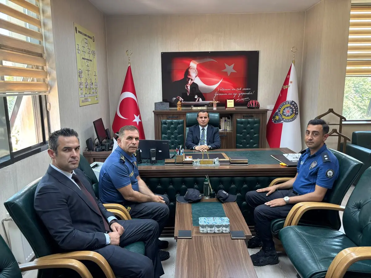 Kaymakam Adem Topaca'dan Emniyet ve Jandarma Ziyareti