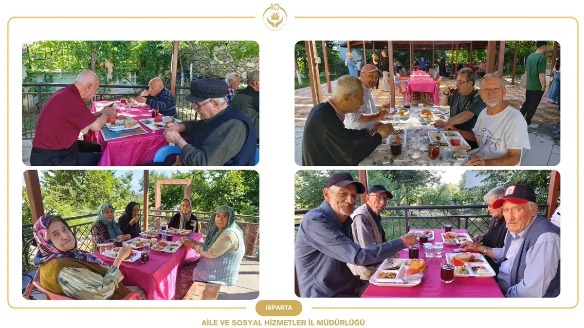 Eğirdir Huzurevi'nde Samimi Kahvaltı Etkinliği