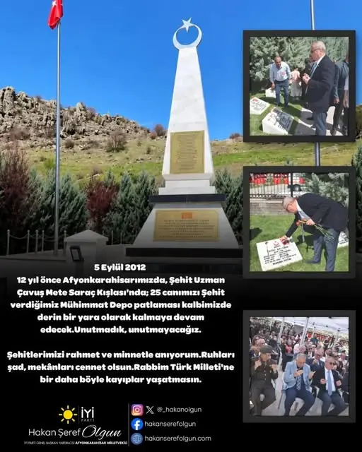 Esenyurt'ta şehit olan polis memuru anıldı