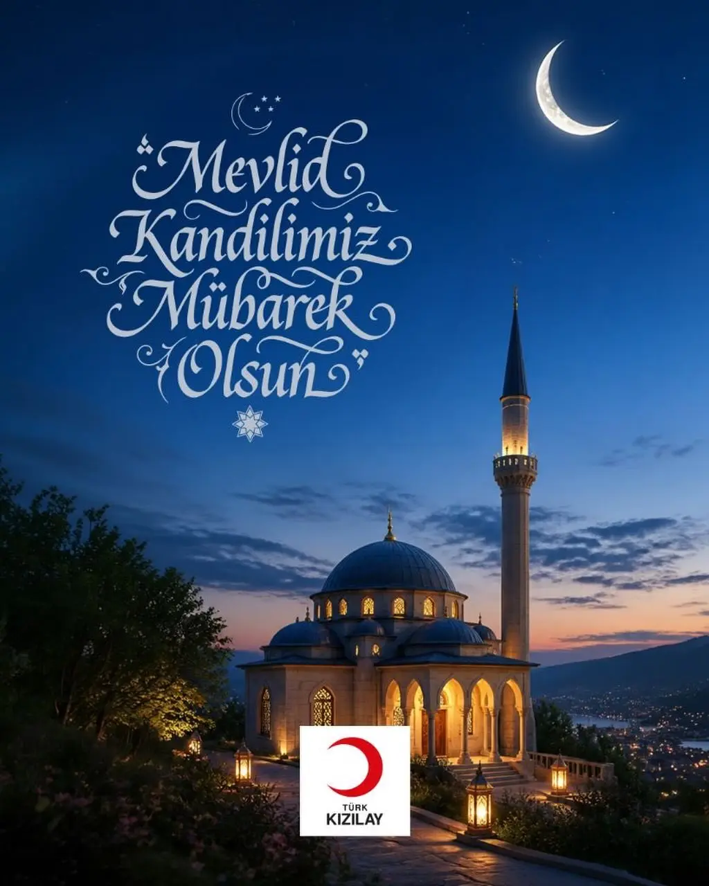 Mevlid Kandili kutlaması mesajı paylaşıldı