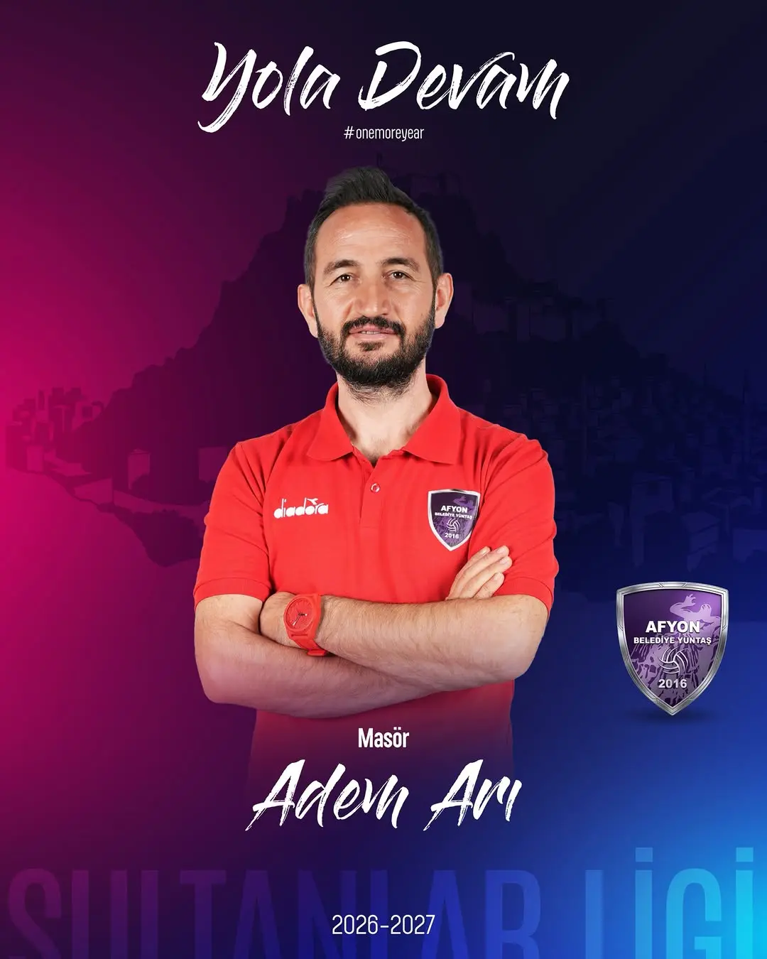 Adem Arı yeni sezonda da takımda kalacak