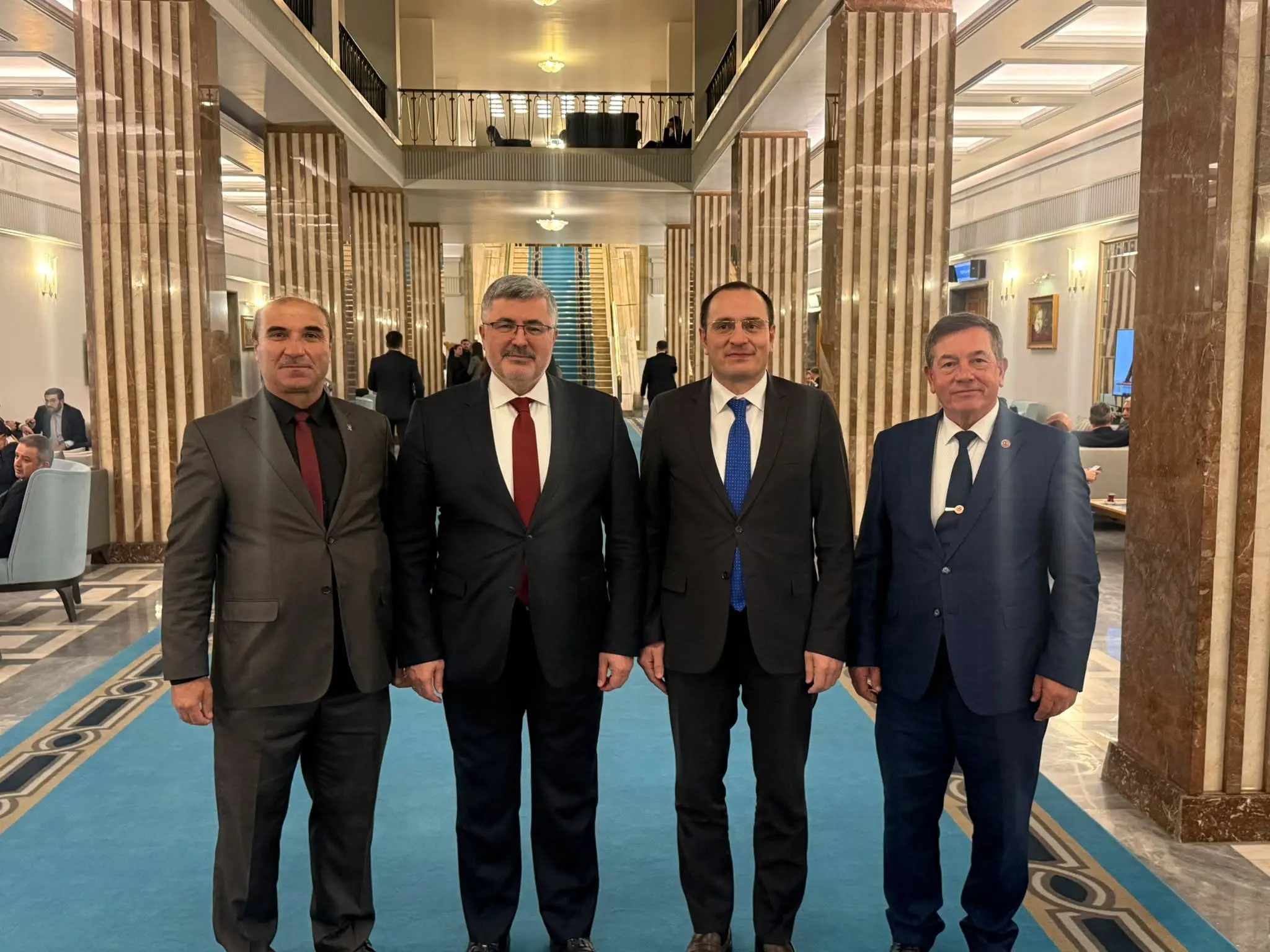 Çay Kaymakamı Meclis'te Ziyarette Bulundu