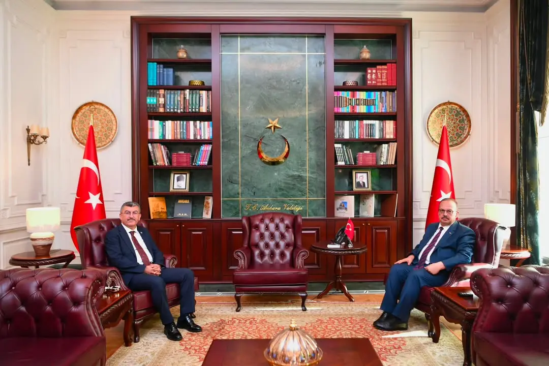 Hasan Ekici, Vali Canbolat'ı Ziyaret Etti