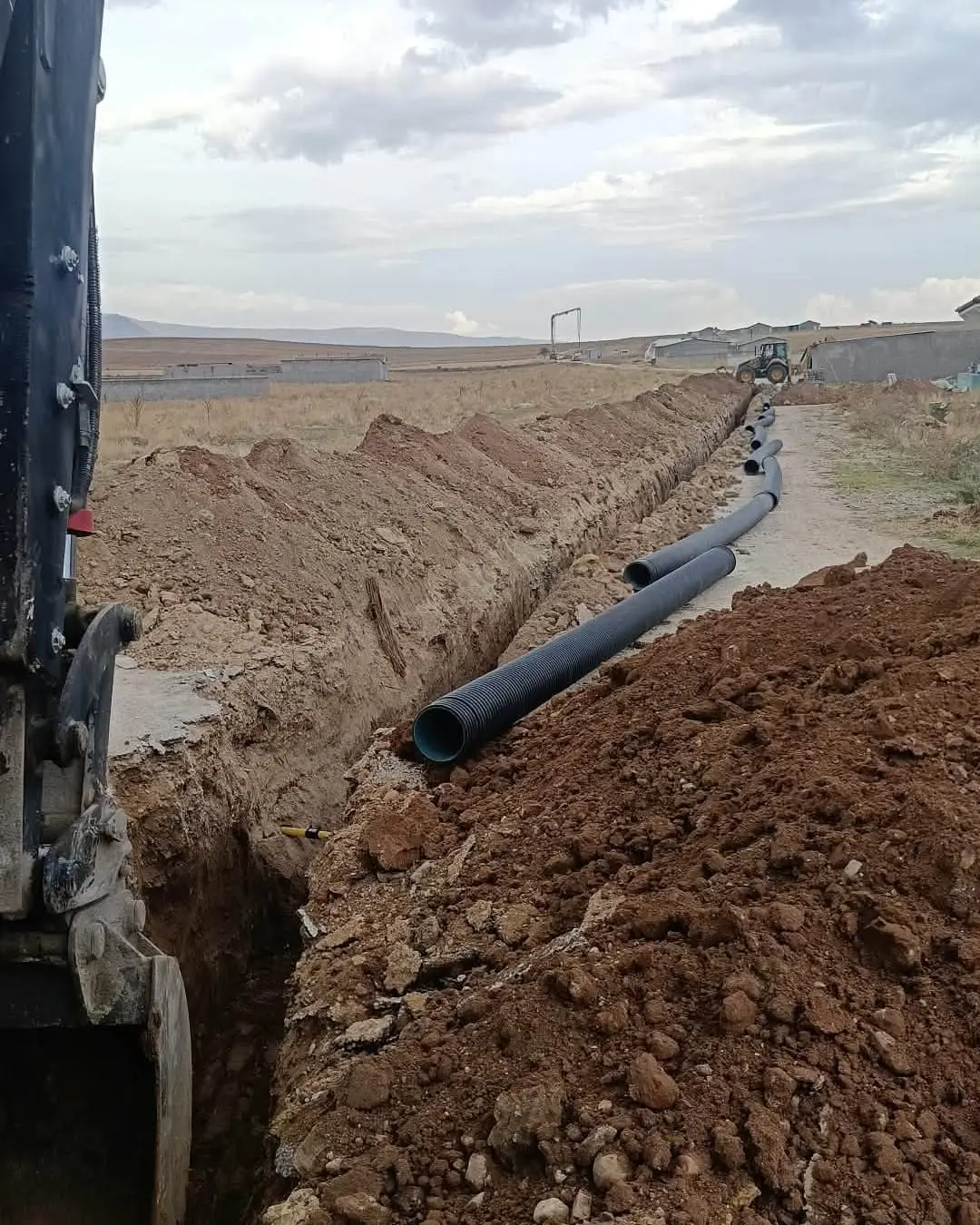 Kale Mahallesi'nde altyapı çalışmaları sürüyor
