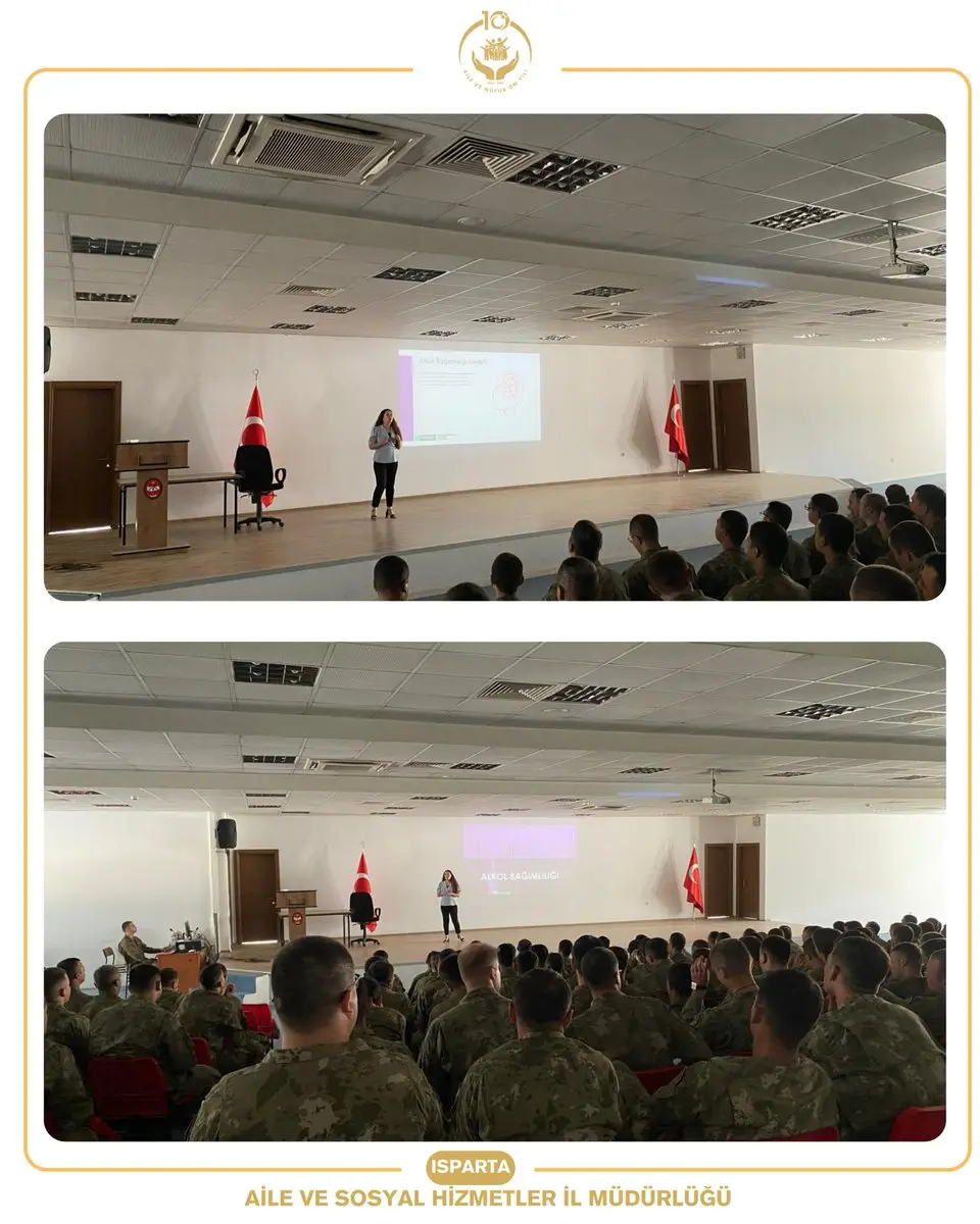 Isparta'da Alkol Bağımlılığı Eğitimi Gerçekleştirildi