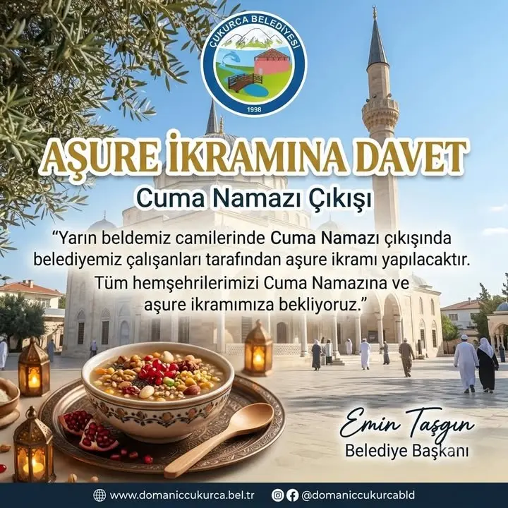Çukurca'da Aşure Günü İkramı Yapılacak