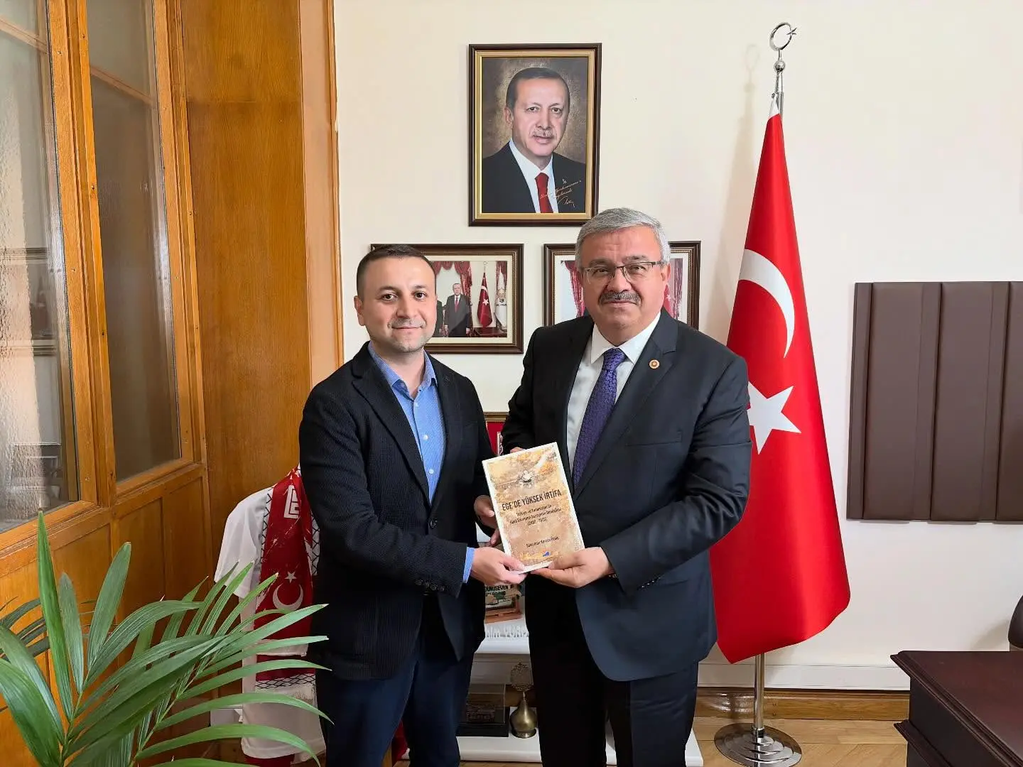 Korcan Özalan TBMM'de Ziyaret Edildi