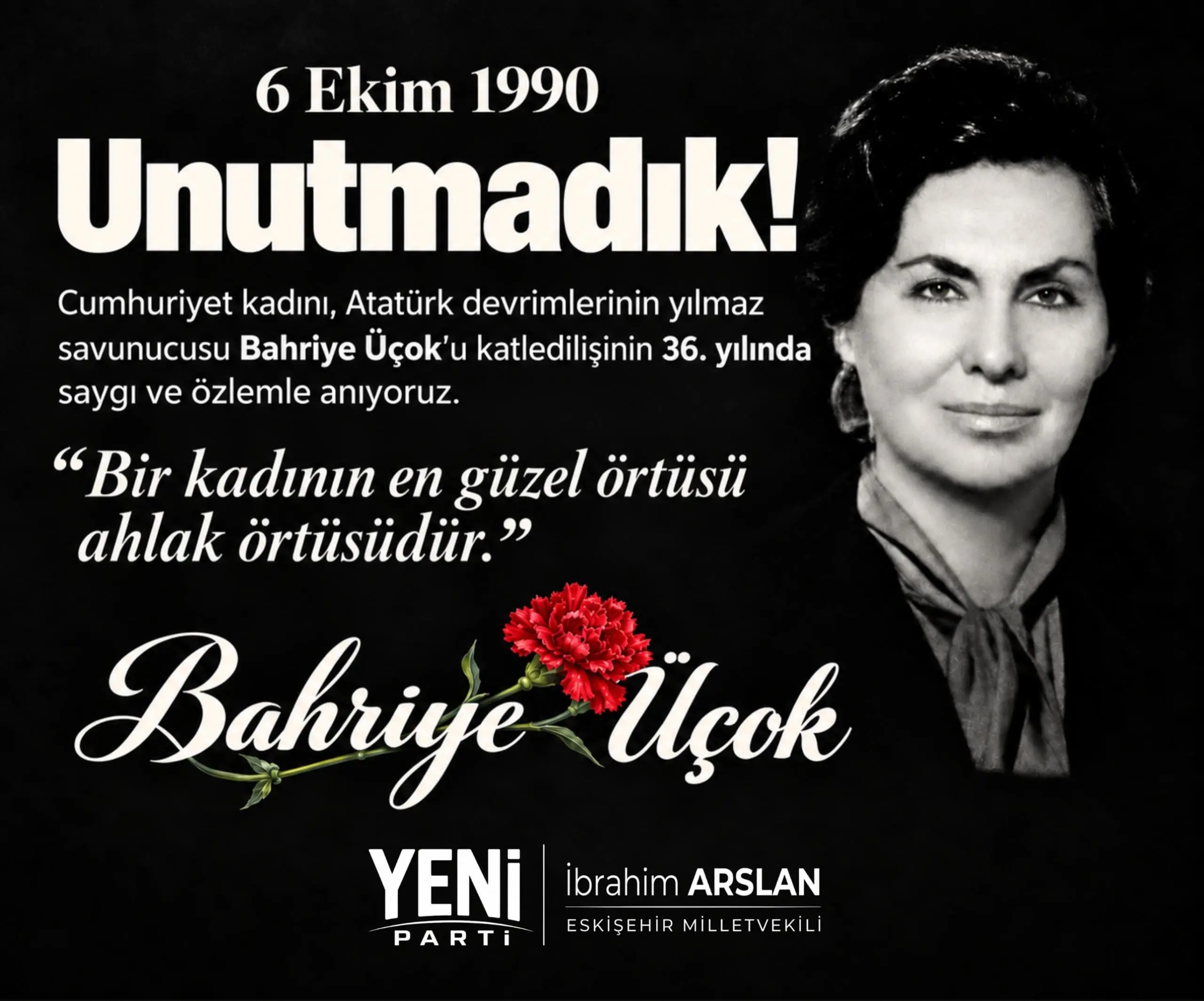 Bahriye Üçok, özgür düşüncenin savunucusuydu