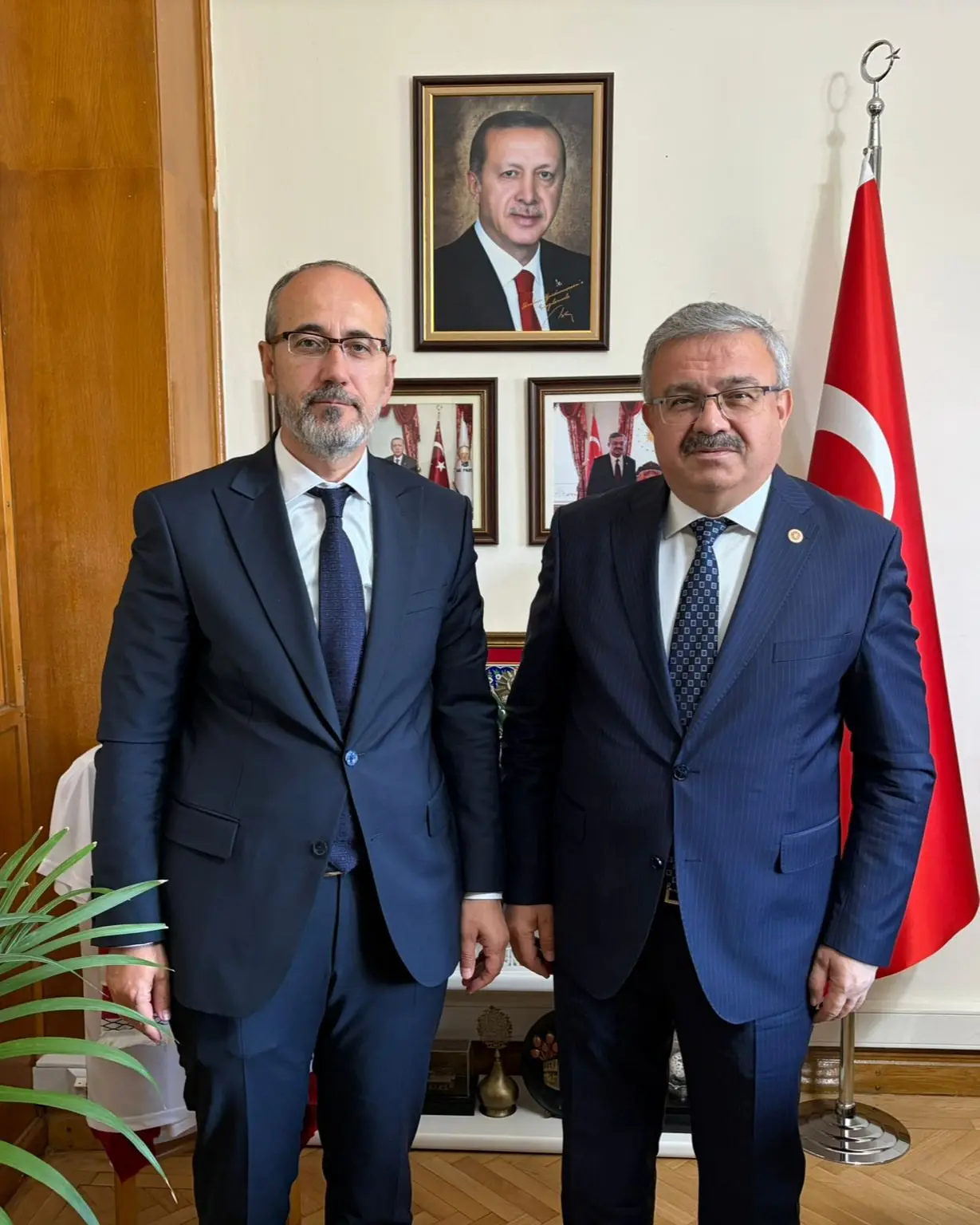 İl Sağlık Müdürü, Milletvekili ile görüşme gerçekleştirdi