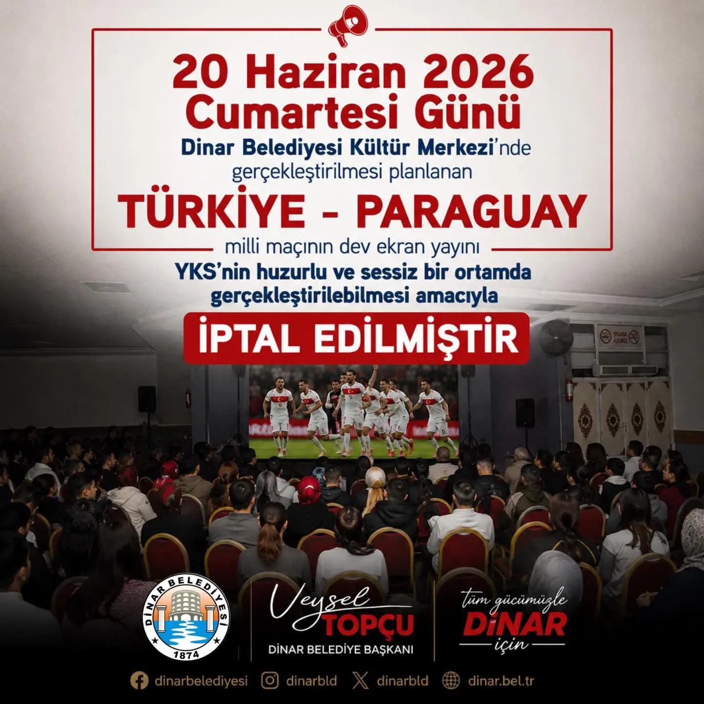 Dinar Belediyesi YKS Öğrencilerine Destek Sağladı