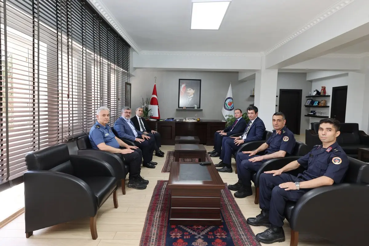 Vali ve Milletvekili'den Kaymakama Ziyaret