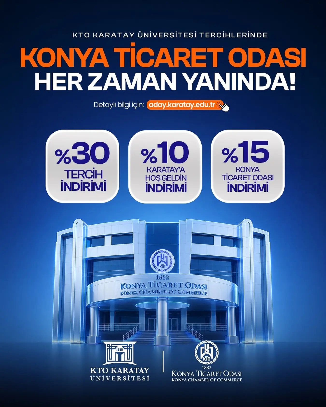 KTO, üniversite adaylarına indirim fırsatını duyurdu