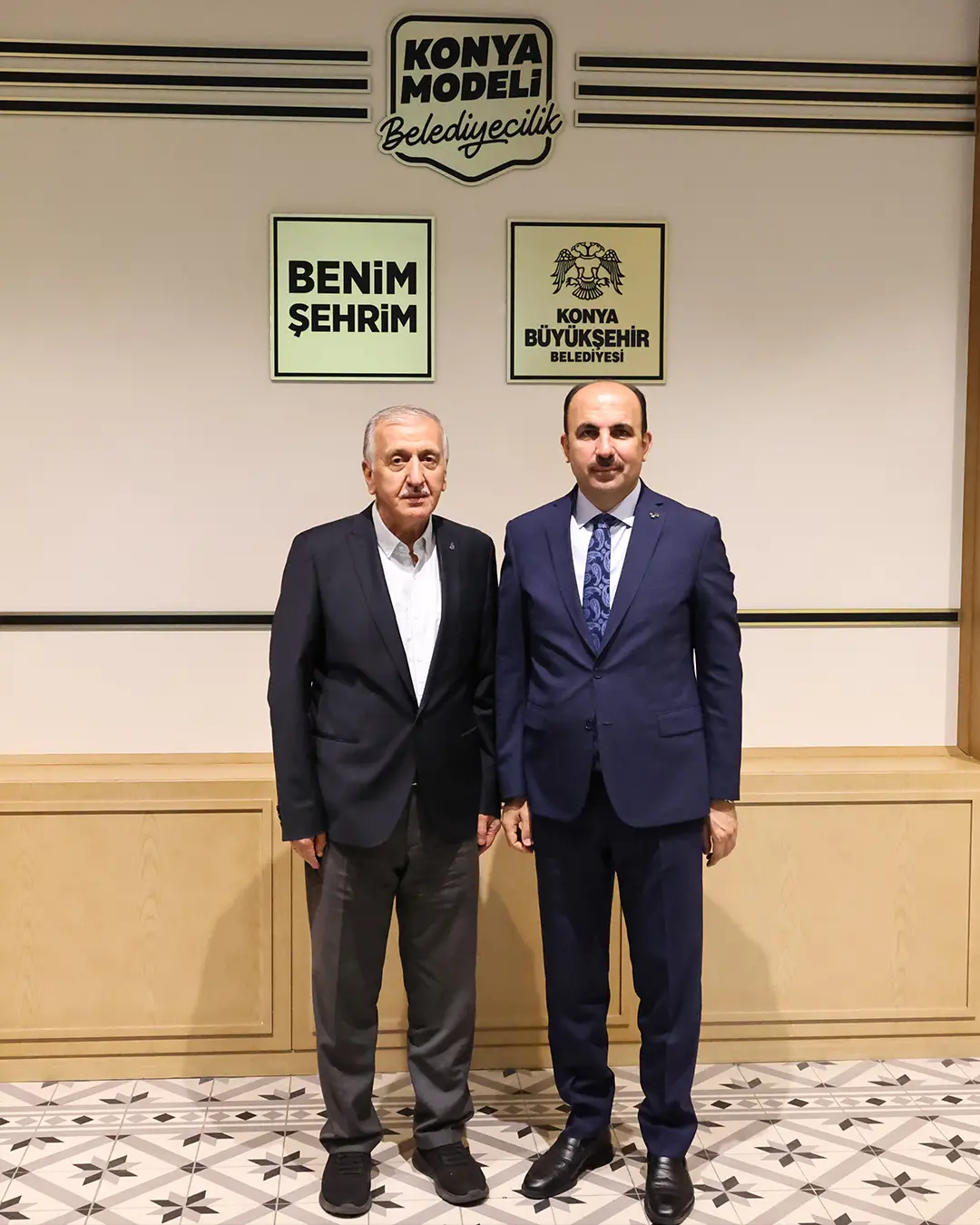 Mustafa Büyükeğen'den Uğur İbrahim Altay'a Ziyaret