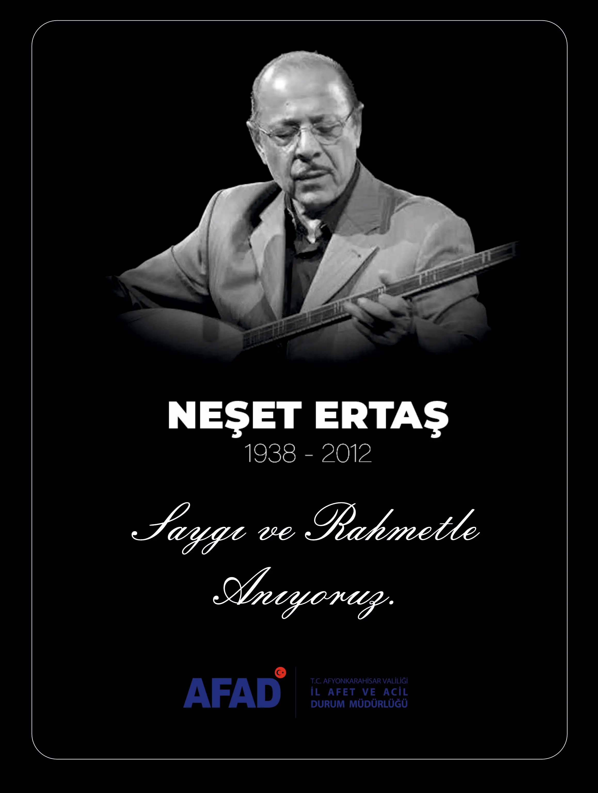 Neşet Ertaş, vefatının yıl dönümünde anıldı