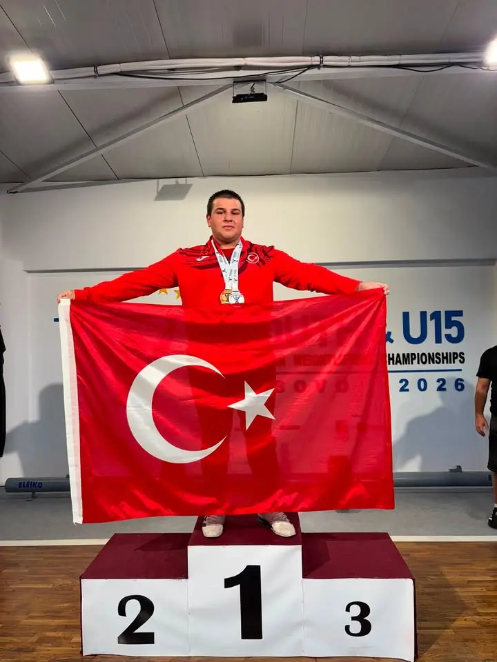 Isparta'dan Avrupa Halter Şampiyonası'nda başarı