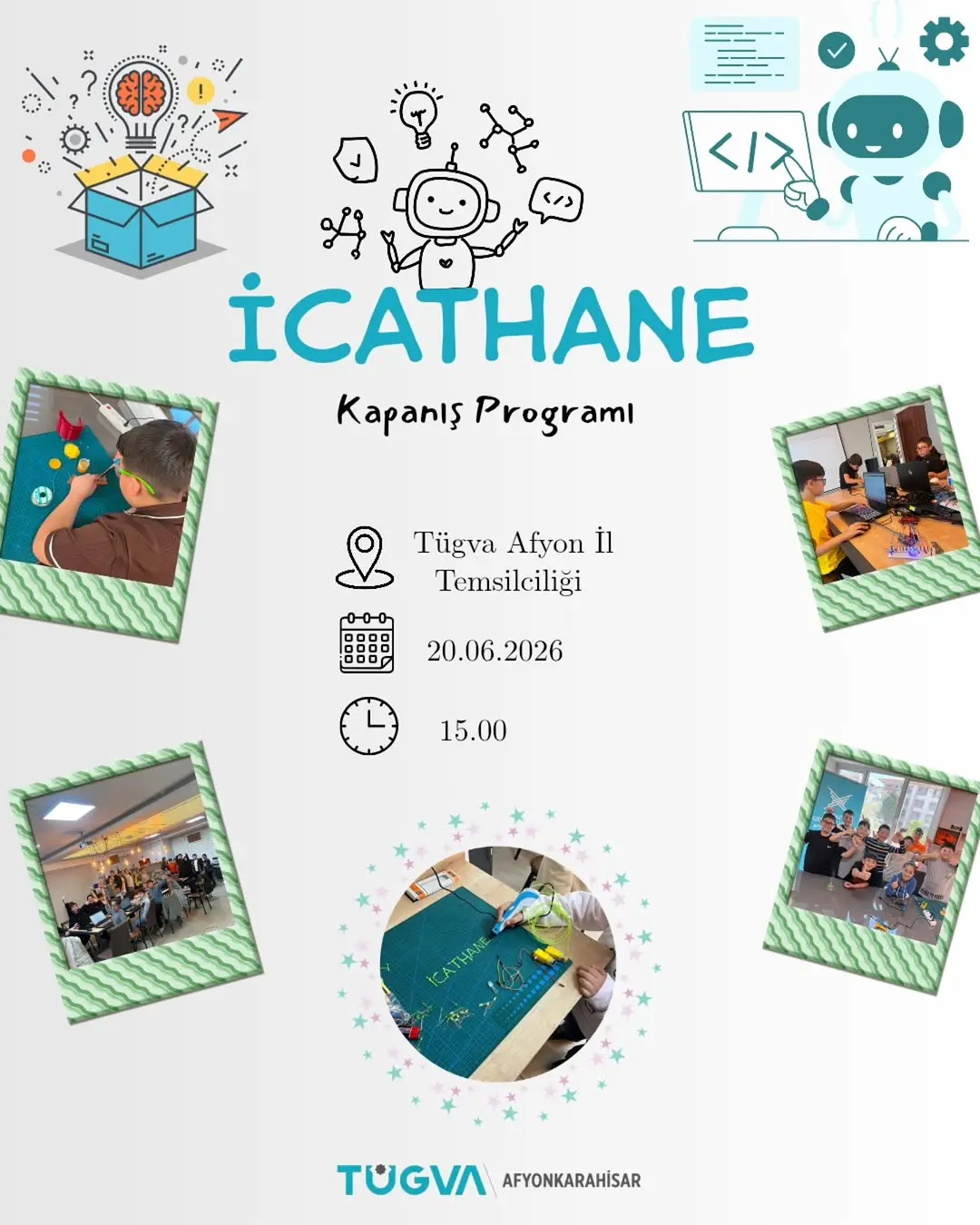 Geleceğin Mucitleri İcathane Programında Buluştu