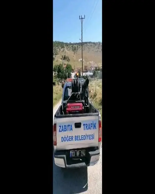Döğer'de çevre temizliği ve altyapı çalışmaları sürüyor
