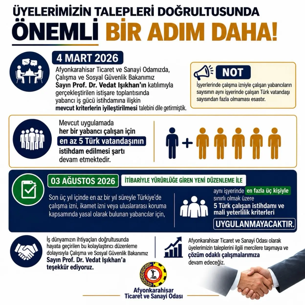 Çalışma izni değerlendirme kriterleri açıklandı