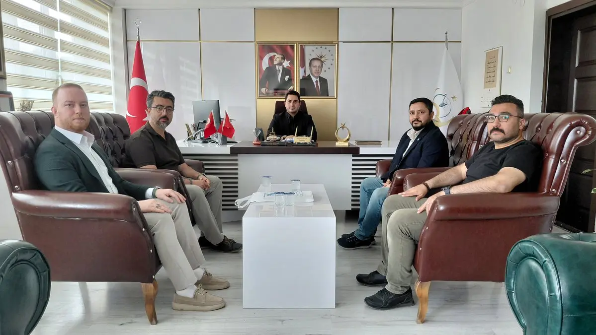 Kaymakam Ramazan Çelebi'ye Ziyaret Gerçekleşti