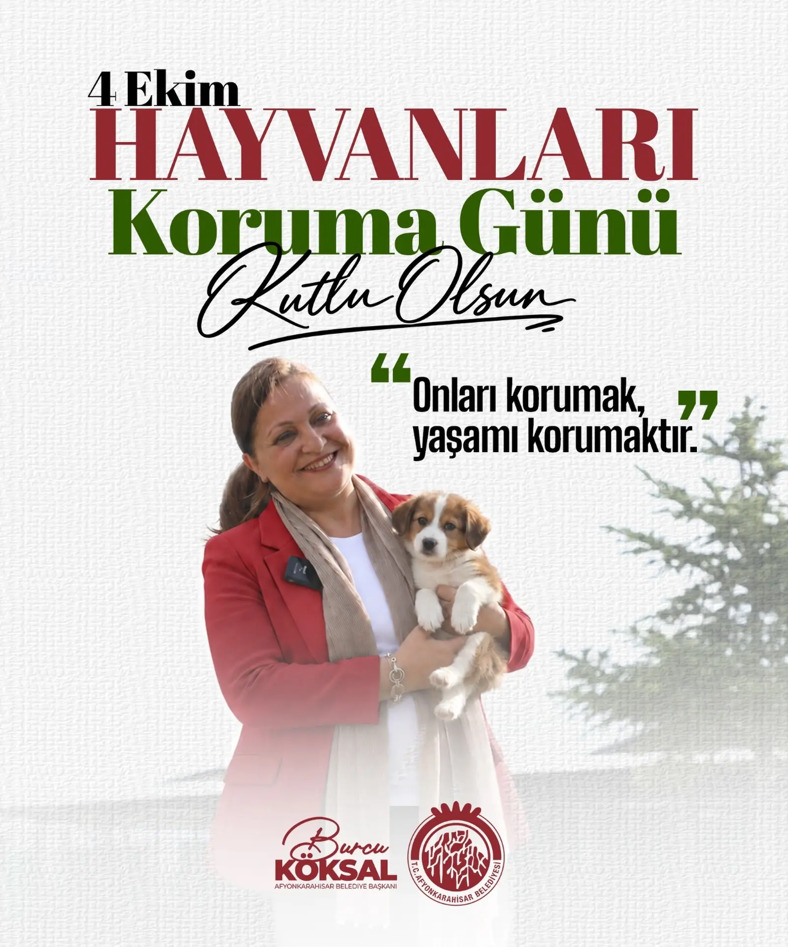Dünya Hayvanları Koruma Günü Kutlandı