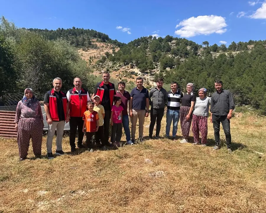 Uşak'ta Küçükbaş Hayvancılığa Destek İncelendi