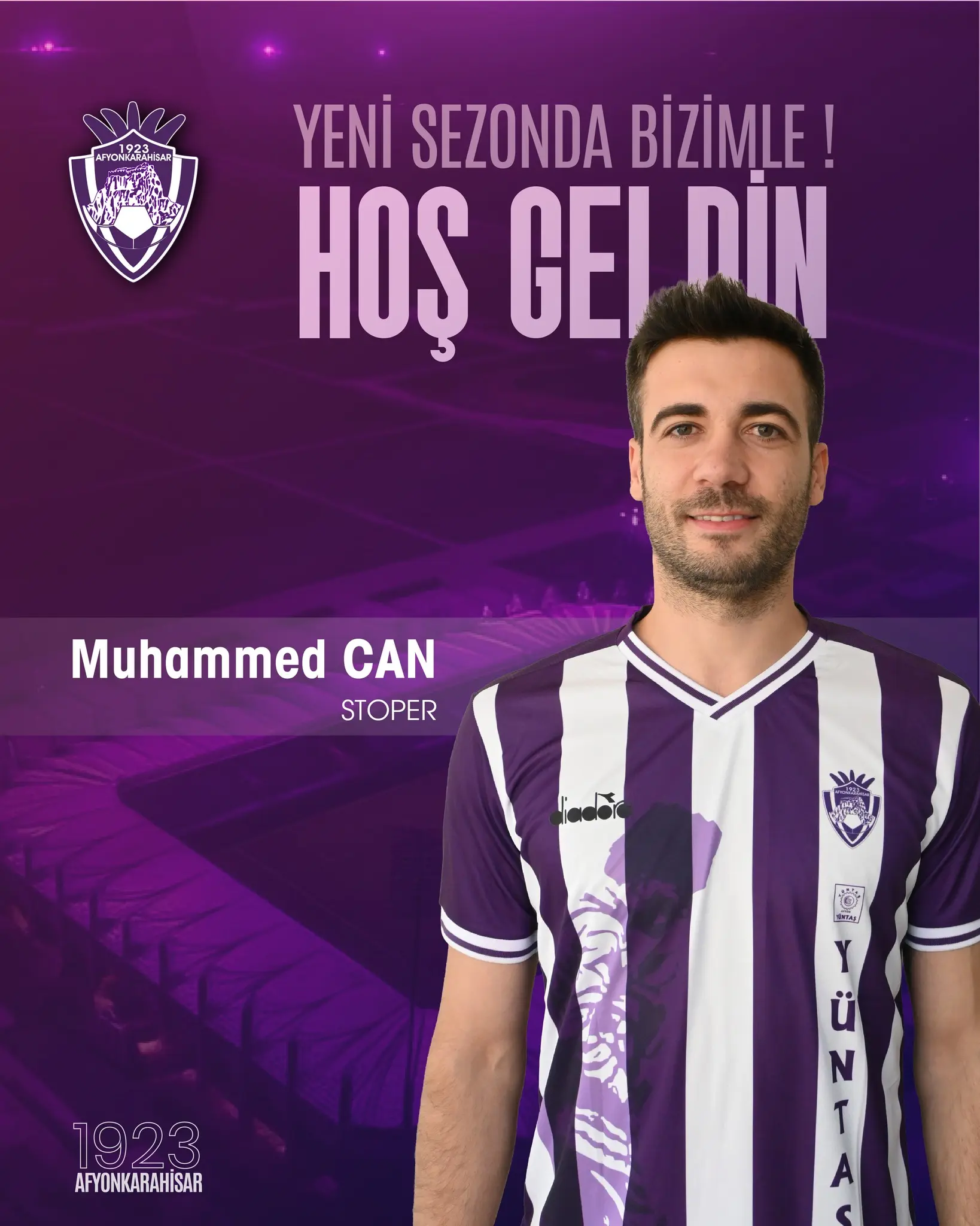 Muhammed Can, 1923 Afyonkarahisar'a transfer oldu