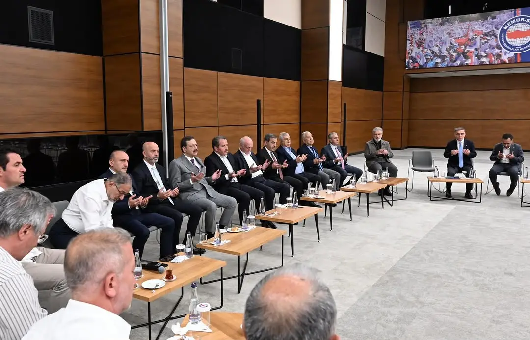 KİK Başkanları, Ali Yalçın'a taziye ziyaretinde bulundu