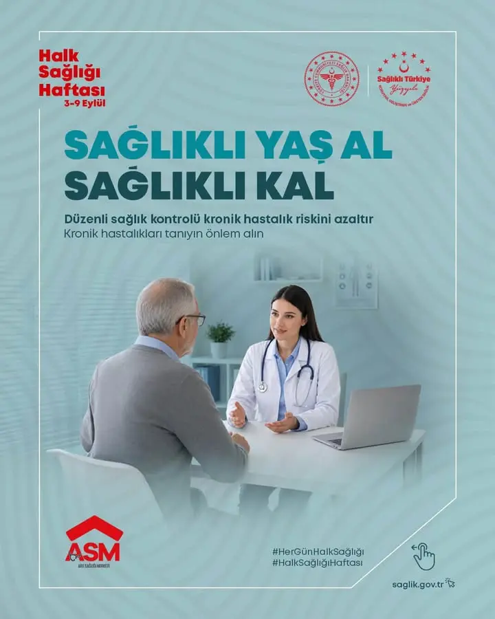 Sivaslı İlçe Devlet Hastanesi'nden Halk Sağlığı Haftası Duyurusu