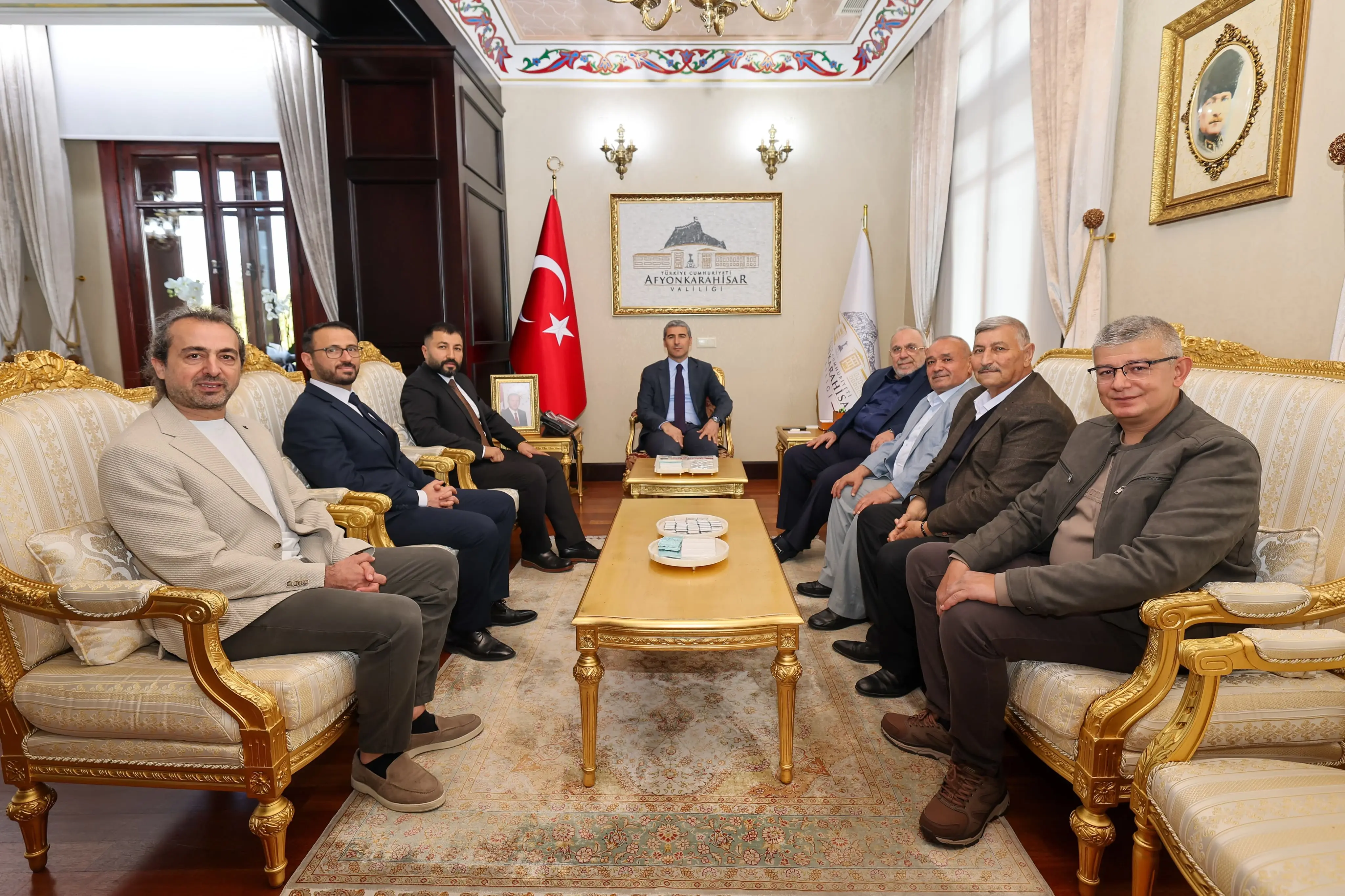 İscehisar'dan Valiliğe Ziyaret