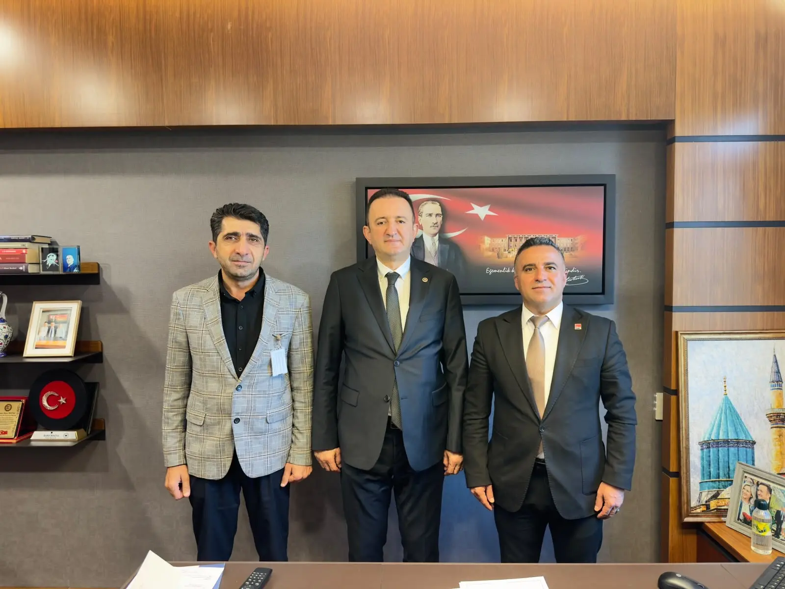Cizre İlçe Başkanı TBMM'de Ağırladı