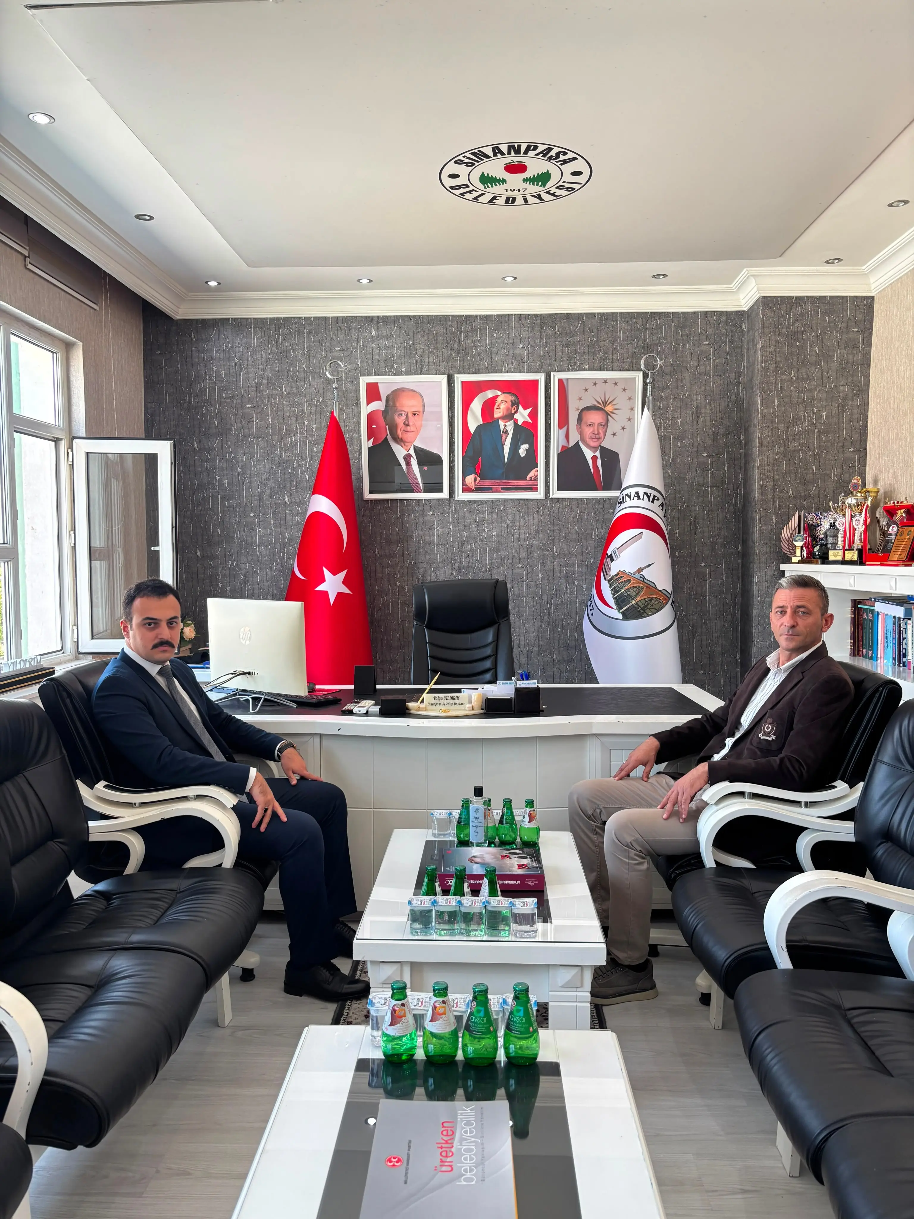 Yeni Kaymakam Miroğlu'ndan Başkan Yıldırım'a Ziyaret