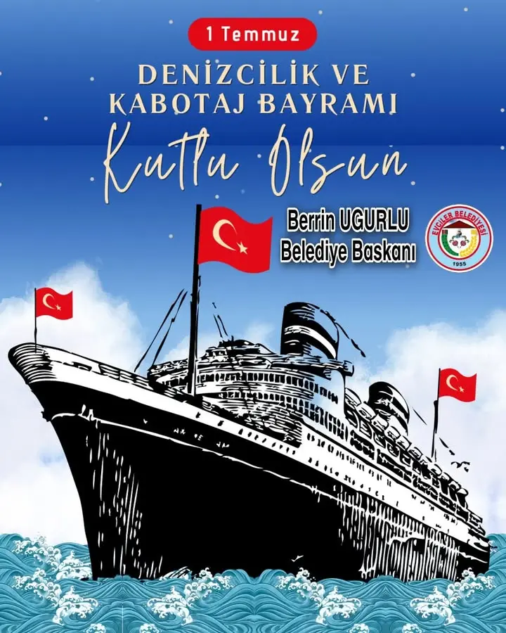 Evciler Belediyesi'nden Denizcilik ve Kabotaj Bayramı Kutlaması