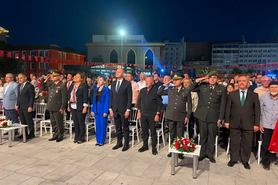 15 Temmuz Anma Programı Zafer Meydanı'nda Gerçekleşti