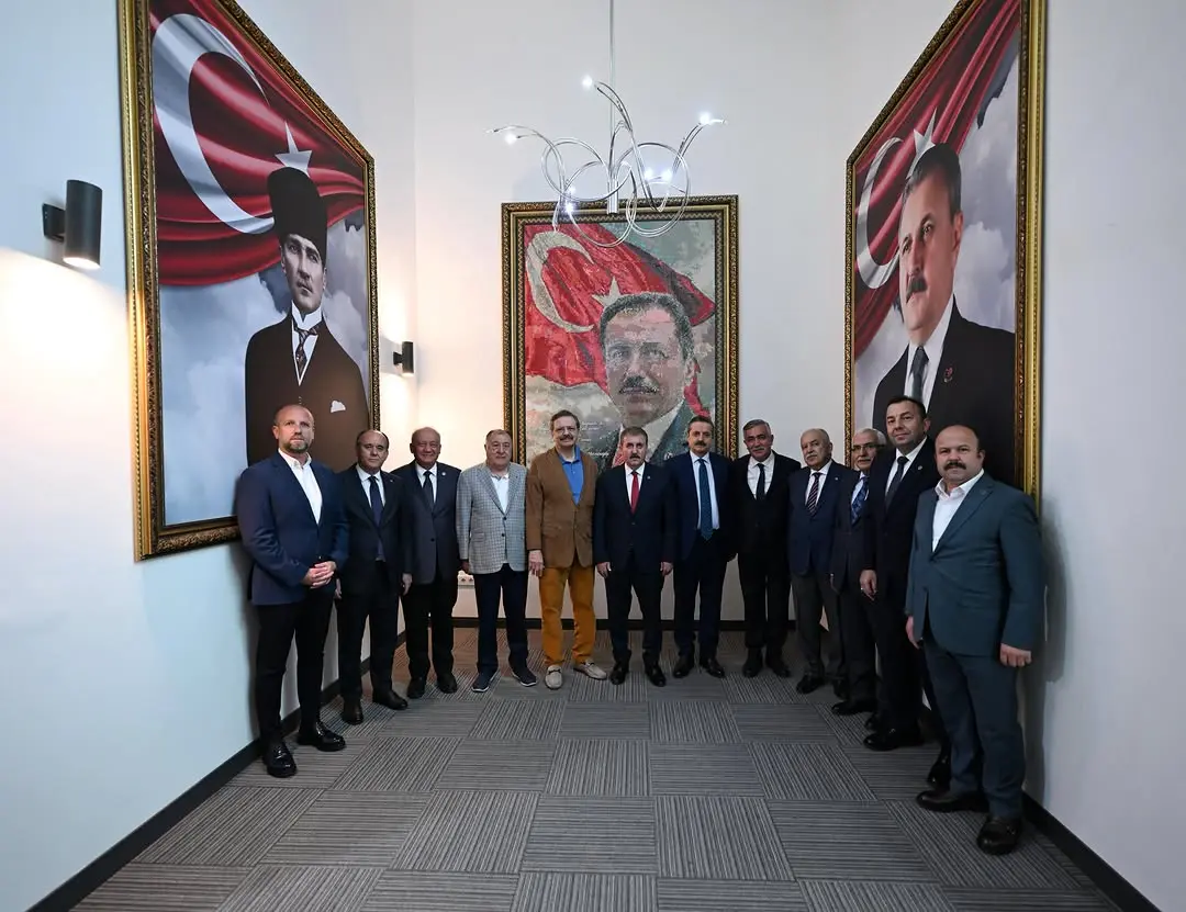 Mustafa Destici'ye taziye ziyareti gerçekleştirildi