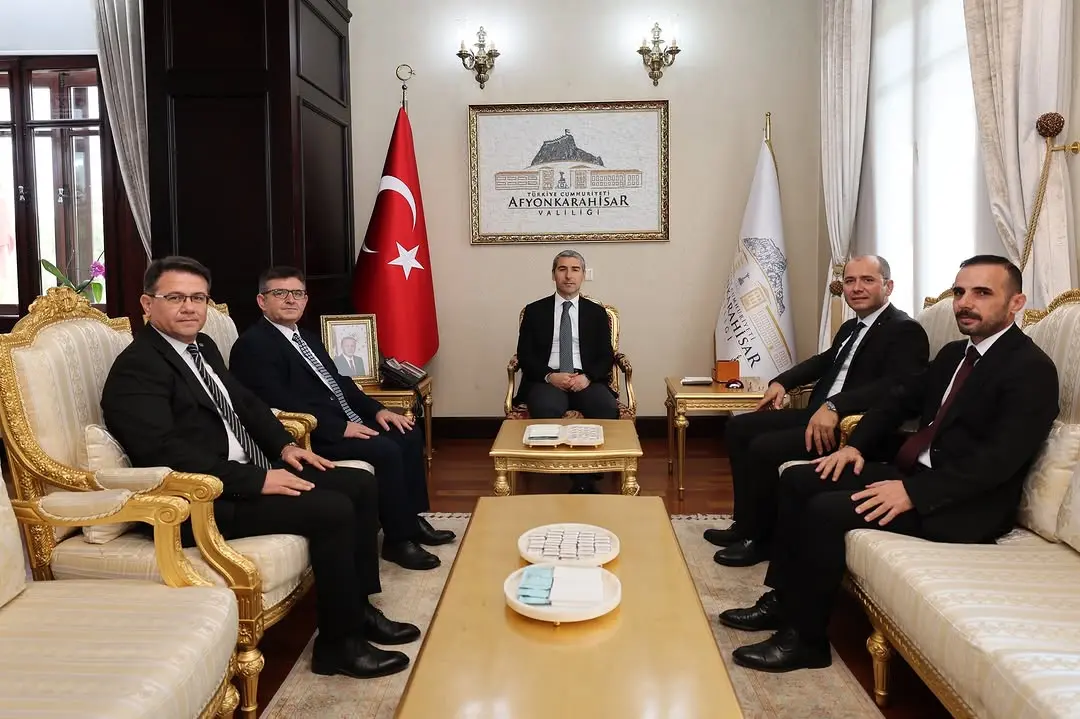 Vali Aktaş'a ziyaretler gerçekleştirildi