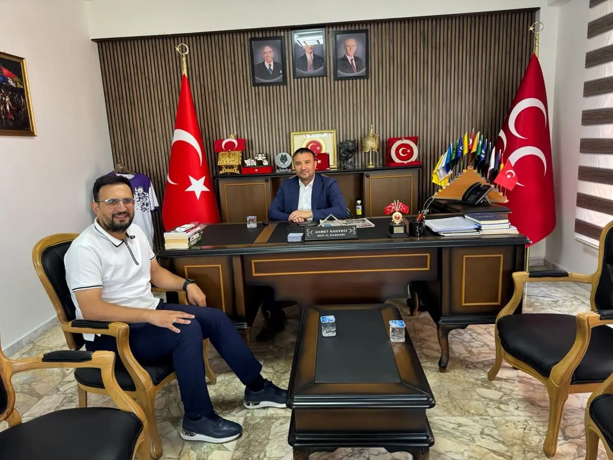 Nail Azbay'dan Ahmet Kahveci'ye ziyaret