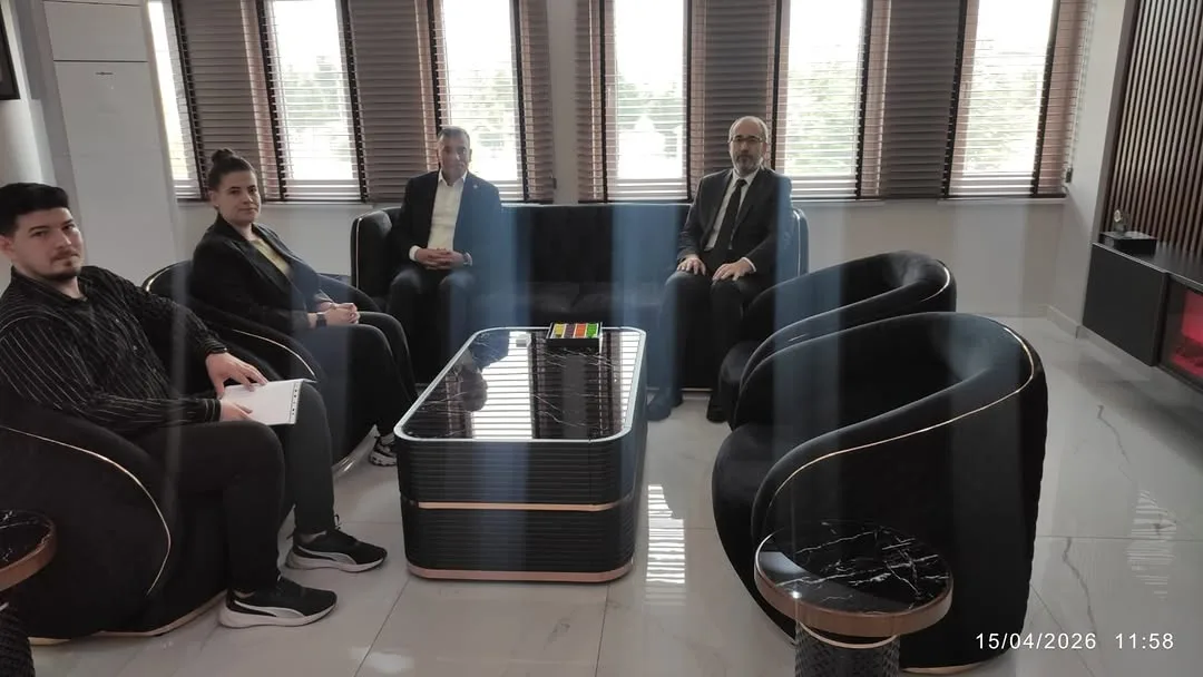 İl Sağlık Müdürü Dr. Hakkı Öztürk, Beyyazı Belediye Başkanı Asım Altıntaş’ı Ziyaret Etti