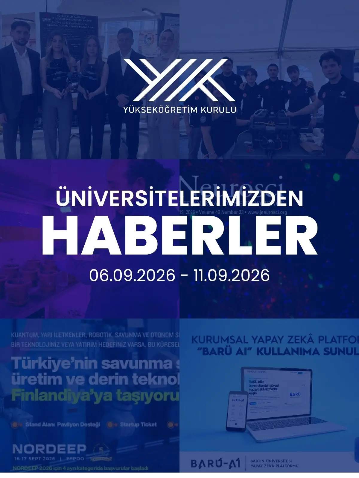 Üniversitelerden teknoloji ve bilim alanında gelişmeler