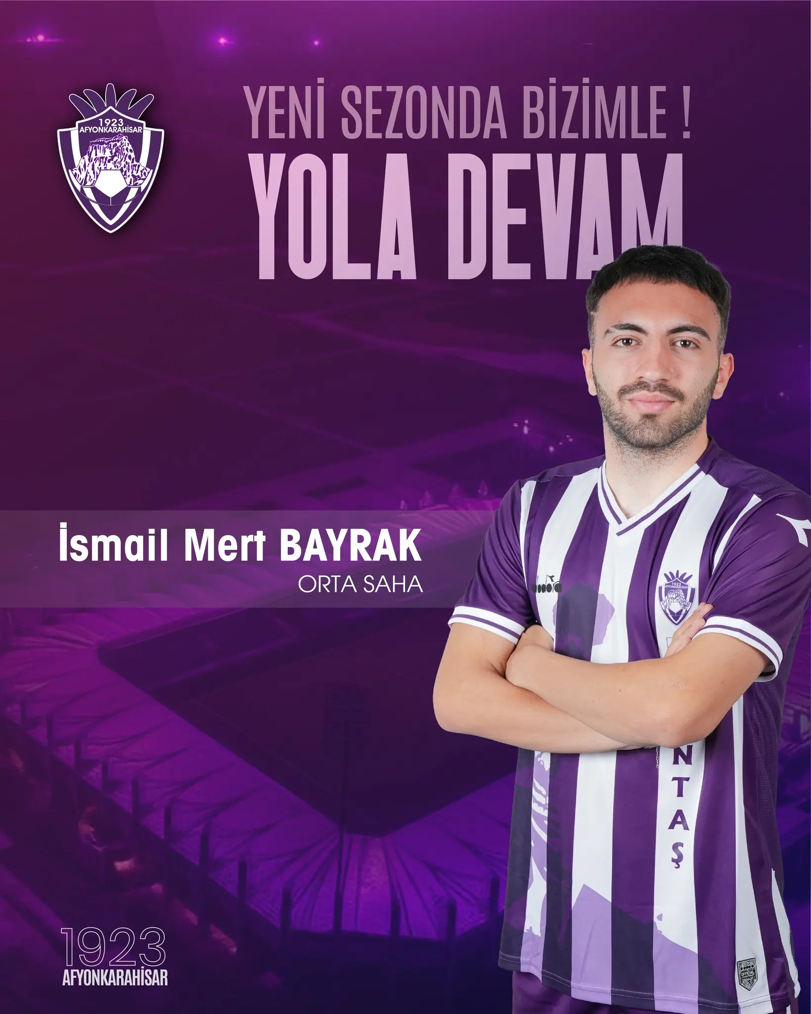 İsmail Mert Bayrak yeni sezonda takımda kalıyor