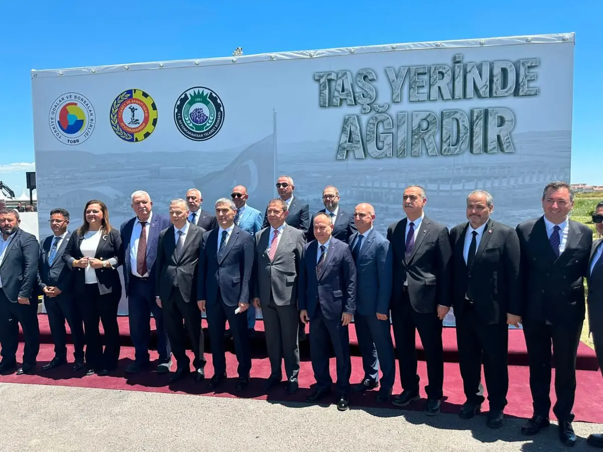 2. Afyonkarahisar Uluslararası Blok Mermer Fuarı Açıldı