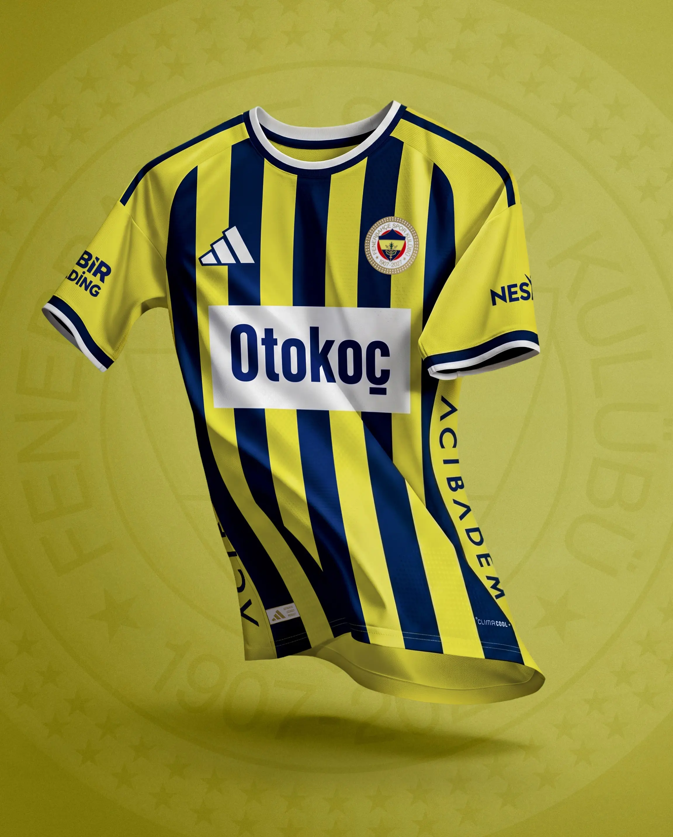 Fenerbahçe, yeni forma ve şort ile sahada