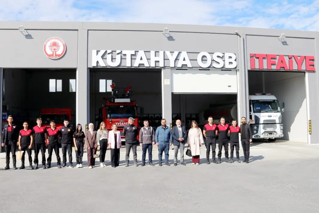 Kütahya OSB İtfaiyesine Anlamlı Ziyaret Gerçekleşti