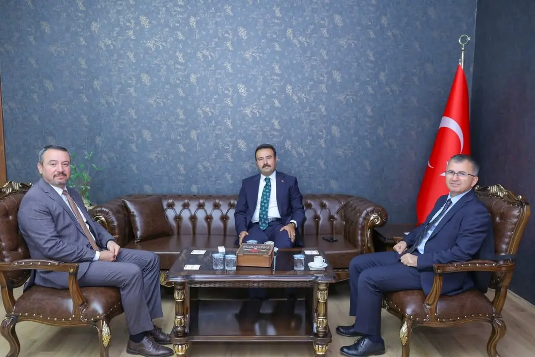 Sandıklı Kaymakamı'na hayırlı olsun ziyareti