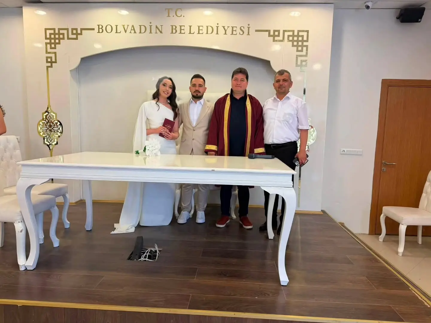 Sultan Nur ve Osman Enes'in nikah akdi gerçekleşti