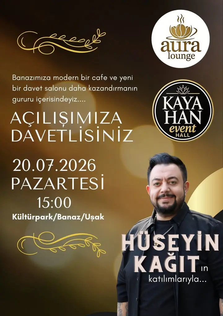 Banaz'da Yeni Kafe ve Etkinlik Salonu Açılıyor
