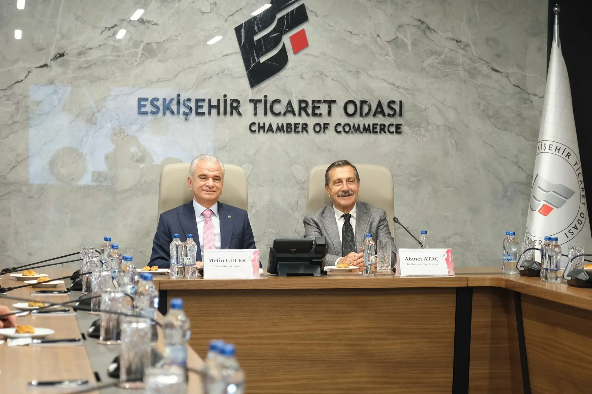 Tepebaşı Belediye Başkanı ETO'yu ziyaret etti