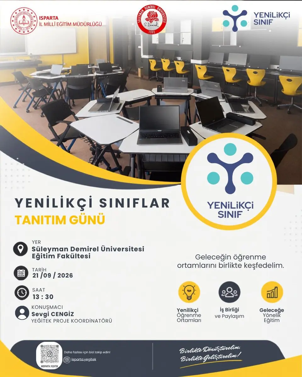 Yenilikçi Sınıflar Toplantısı Düzenleniyor