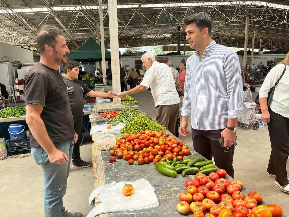 Kaymakam Bahar Pazar Alanını Ziyaret Etti