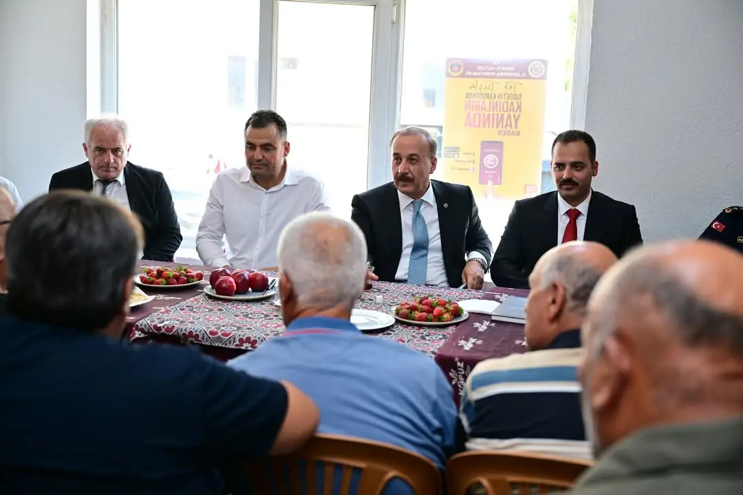 Isparta Valiliği'nden Gölkonak Köyü Ziyareti
