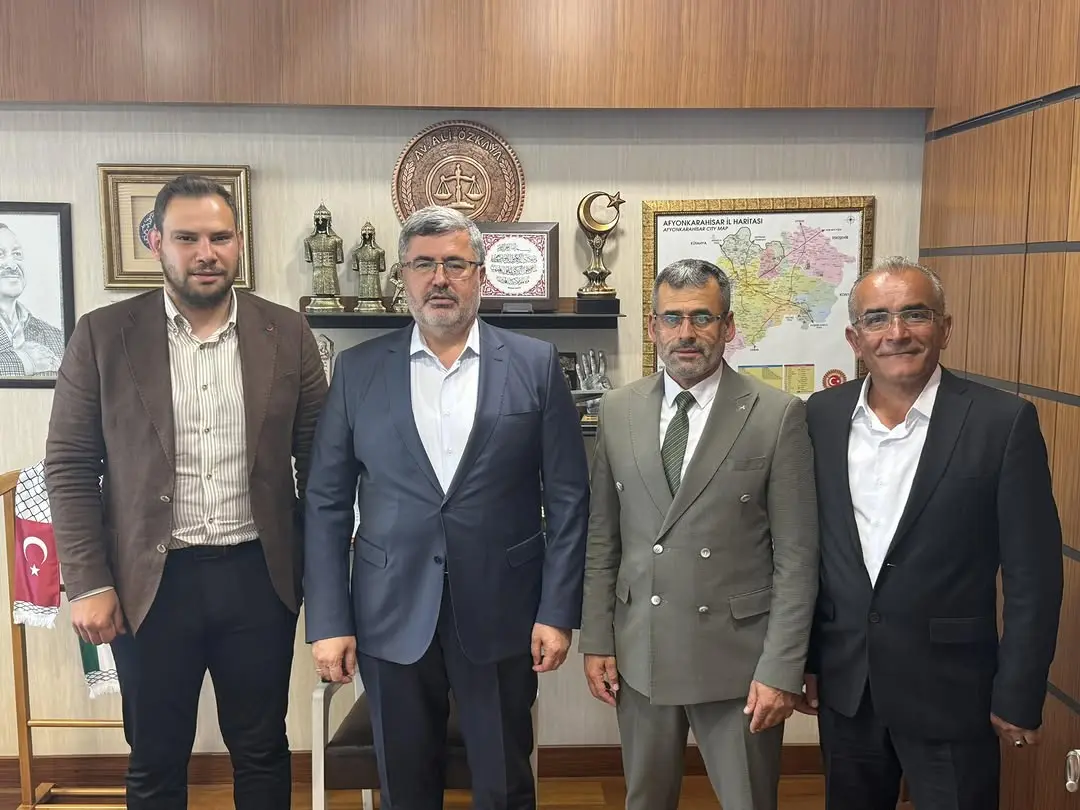 Dinar İlçe Başkanı ve Meclis Üyeleri Gazi Meclis'te
